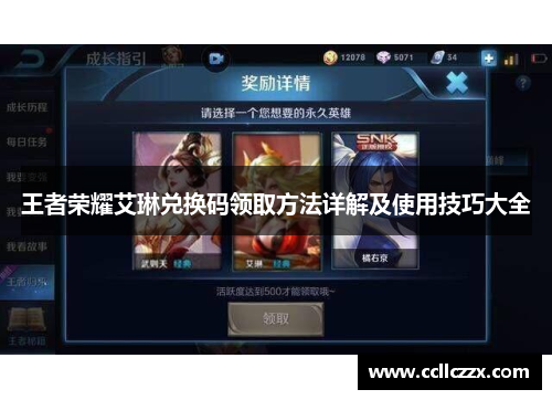 王者荣耀艾琳兑换码领取方法详解及使用技巧大全